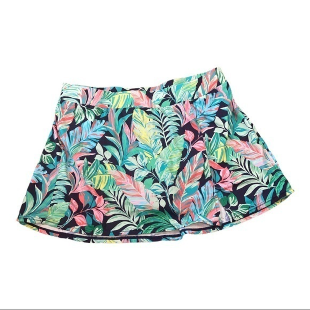 Talbots Women’s‎ Floral Tropical Swim Skirt Size 14